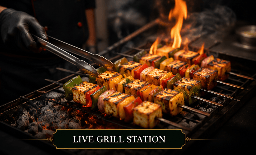 10. Live Grill Station