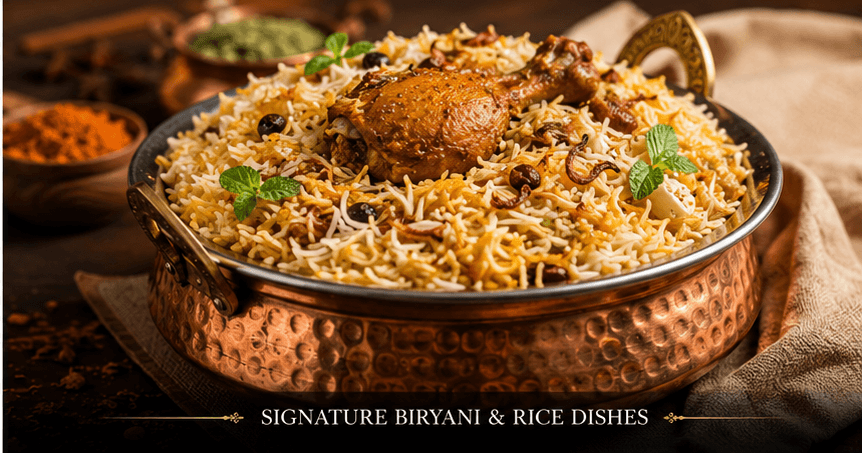 5. Signature Biryani & Rice Dishes