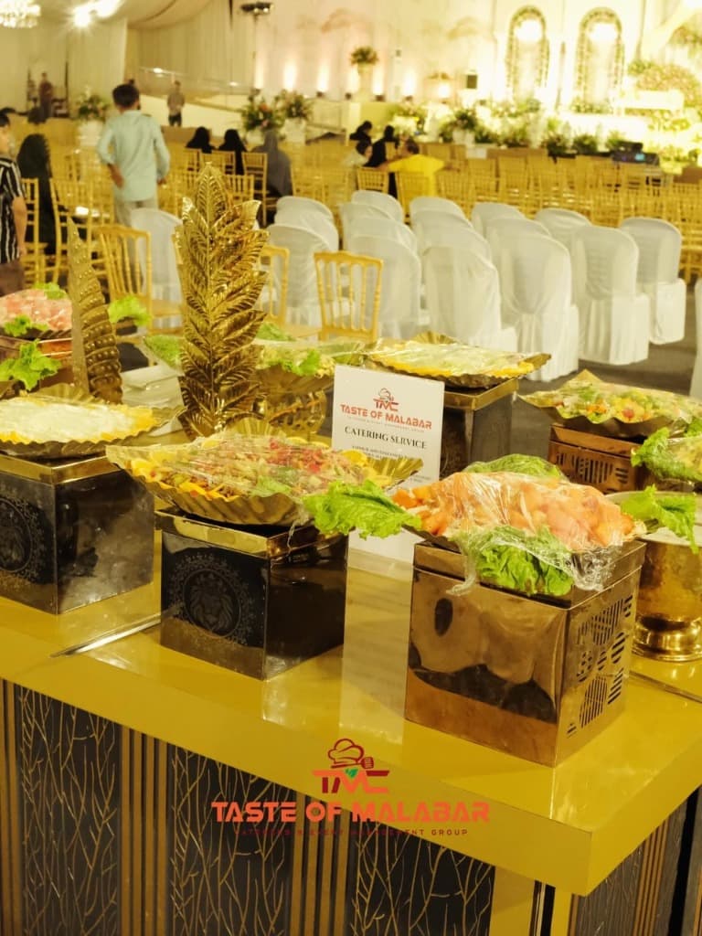 Royal Banquet Display - Wedding Stage Decoration Kerala