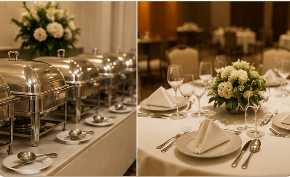 Setup and Serving (Buffet or Table Service)