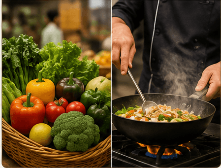 Ingredient Sourcing & Cooking